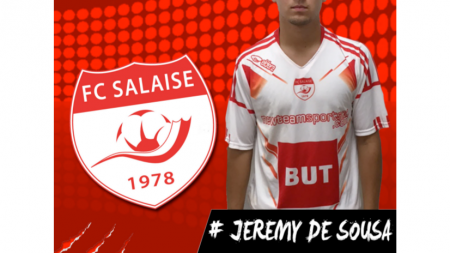 Jérémy De Sousa de retour au FC Salaise